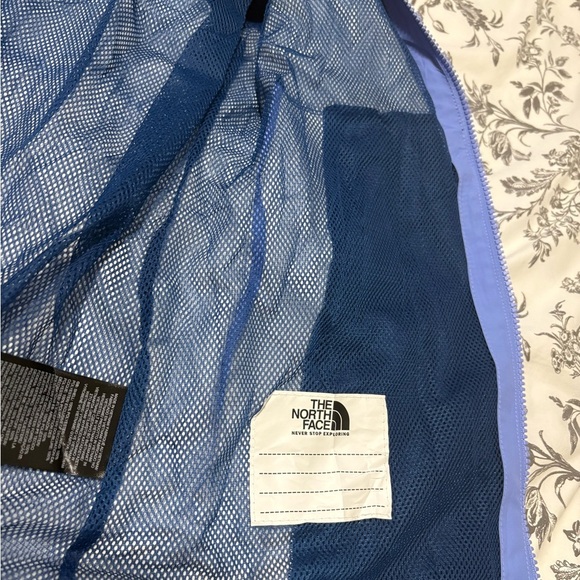 The North Face Antora Rain Jacket Light Blue / Dark Blue 14/16 - Picture 8 of 10